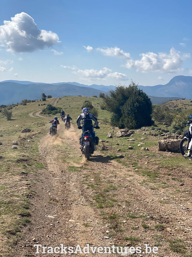 Raid d'Ombrie — piste de montagne